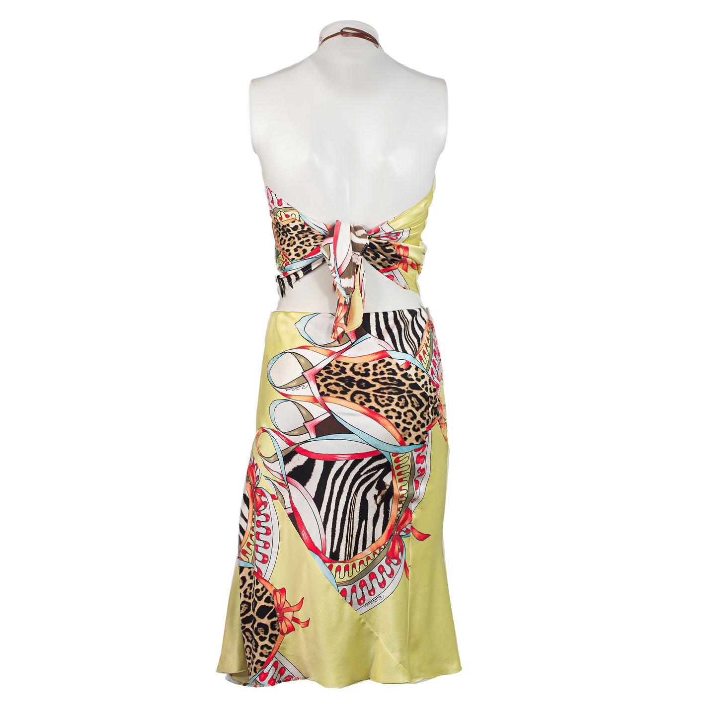 SS 2004 Floral and Leopard Set