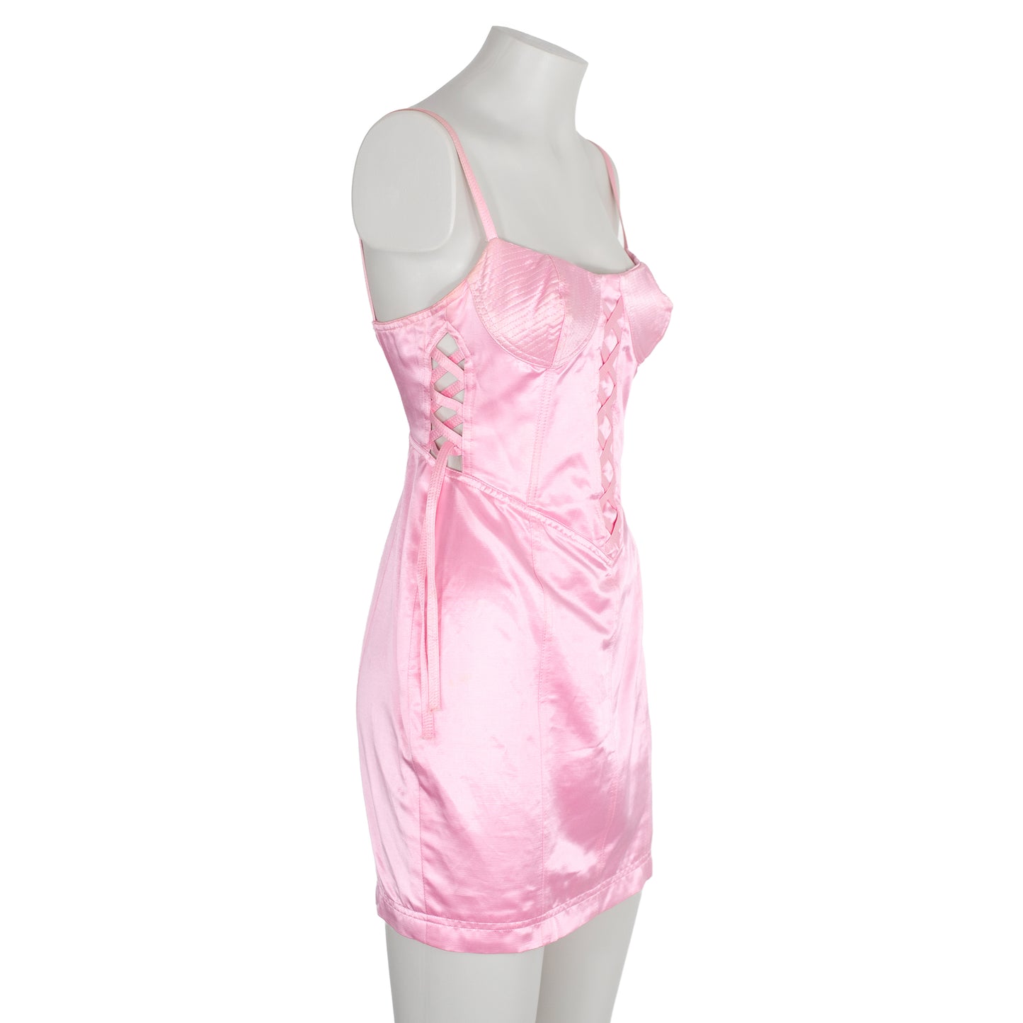 SS 1995 Pink Dress with Built-in Corset