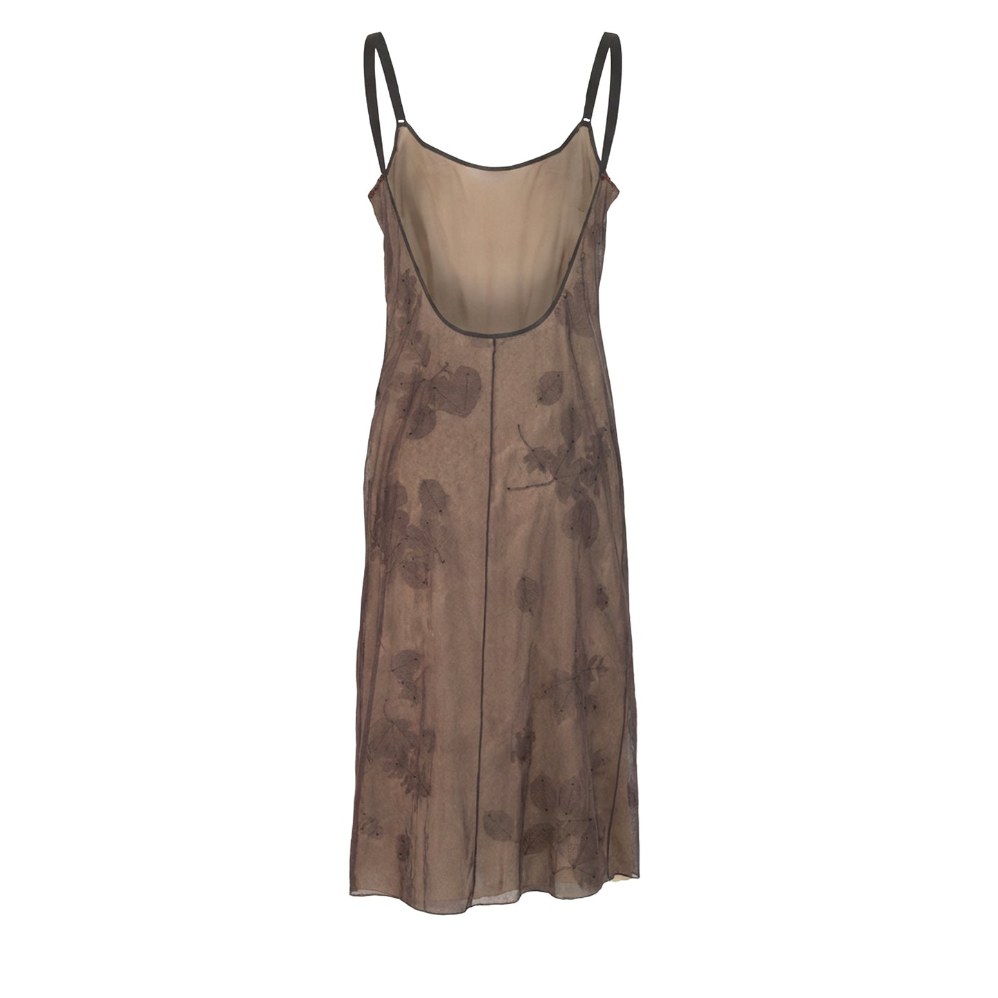 FW 1999 Mesh Dress with Leaves & Beads