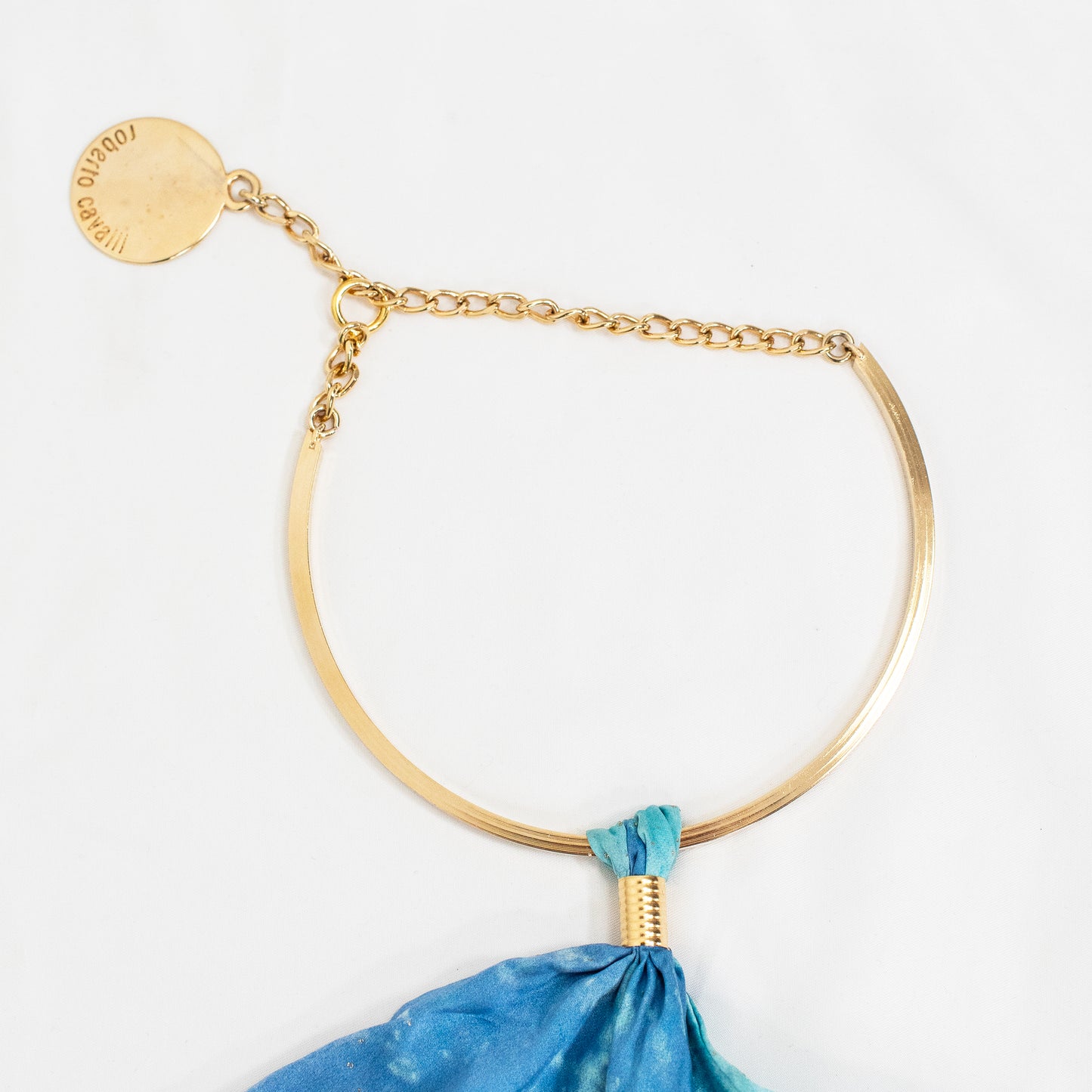 SS 1999 Gold-Choker Silk Gradient Top
