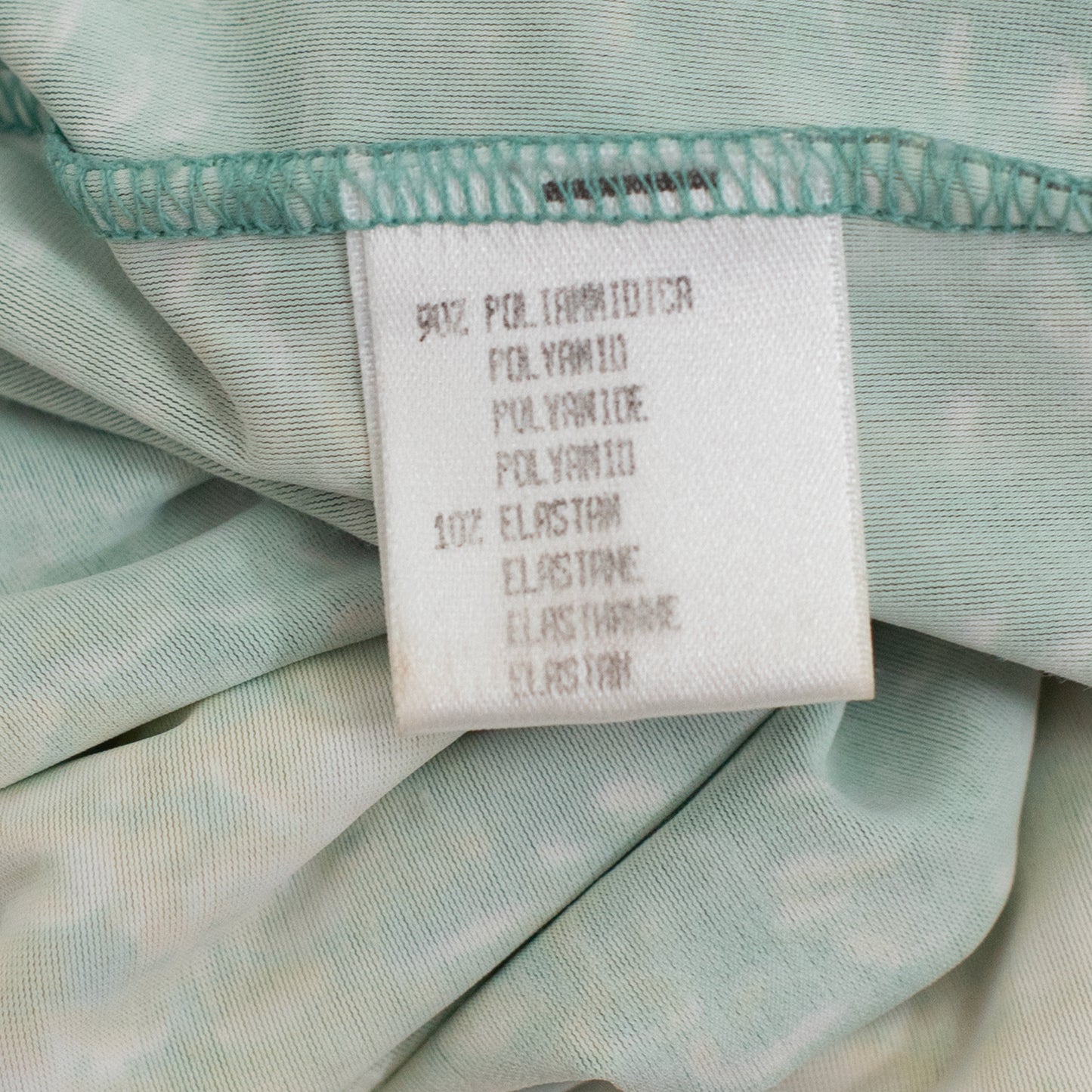 SS 1999 Gradient Aqua Snakeskin Dress