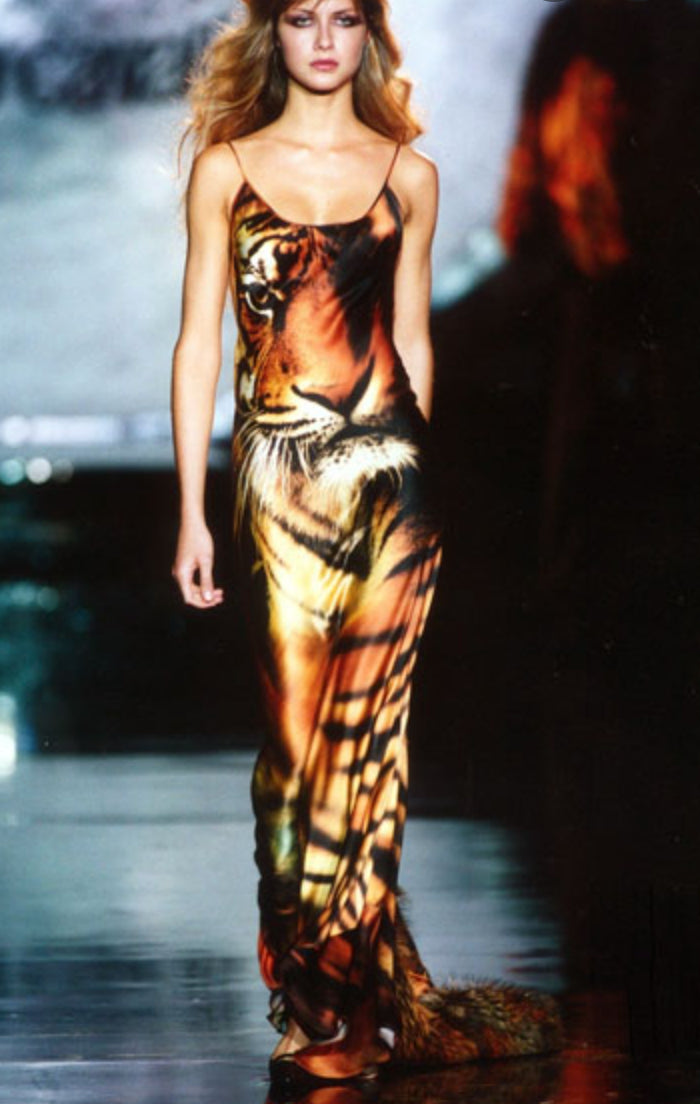 FW 2000 Silk Tiger Shirt