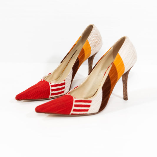 SS 2005 Tela Fiammata Heels