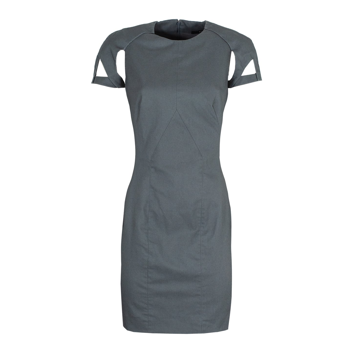 Runway SS 2010 Structured Dress with Cut-Out Sleeves