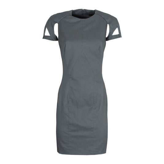 Runway SS 2010 Structured Dress with Cut-Out Sleeves