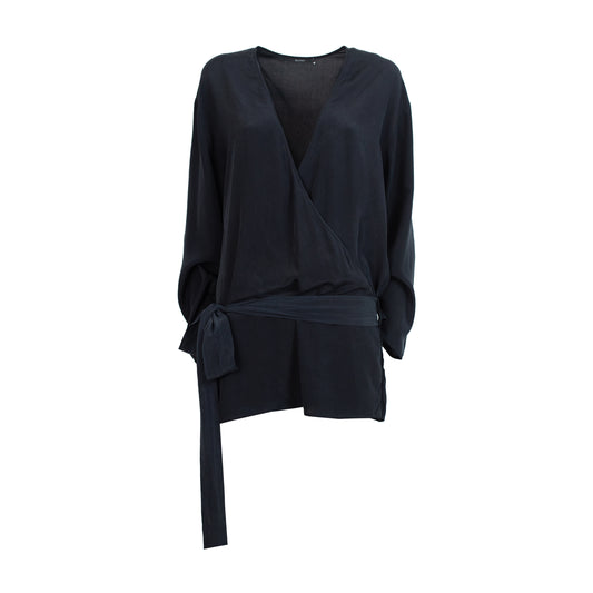 FW 1992 Navy Silk Dress