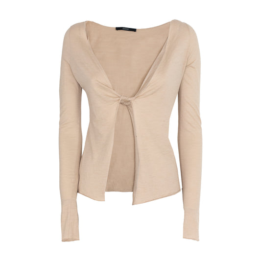 FW 2002 Beige Cardigan