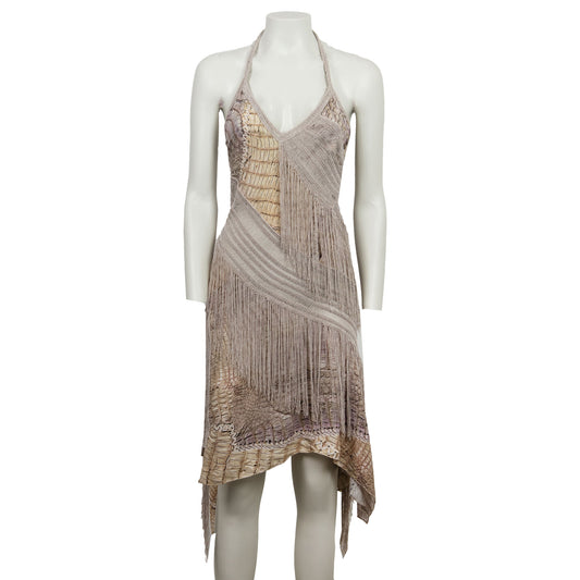 SS 2011 Croc Fringed Dress
