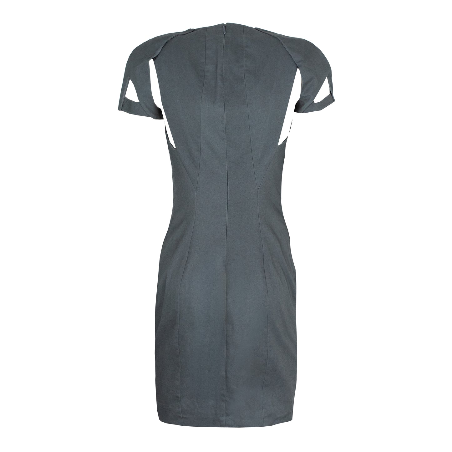 Runway SS 2010 Structured Dress with Cut-Out Sleeves