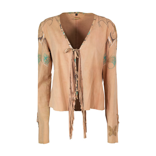FW 1999 Suede Fringes Jacket