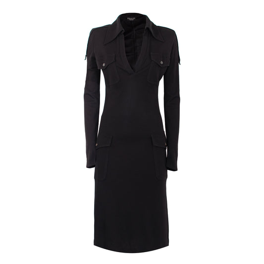 FW 1996 Black Cargo Dress