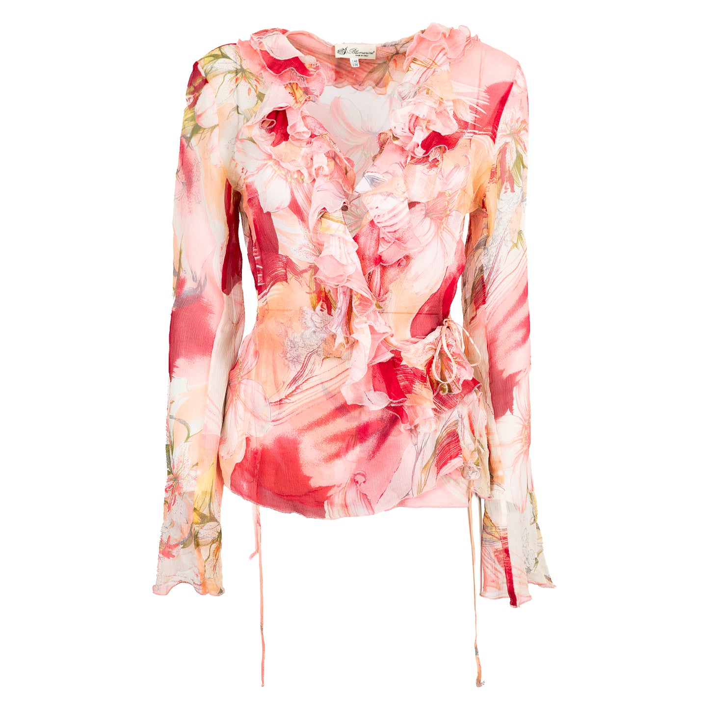 SS 2004 Silk Floral Blouse