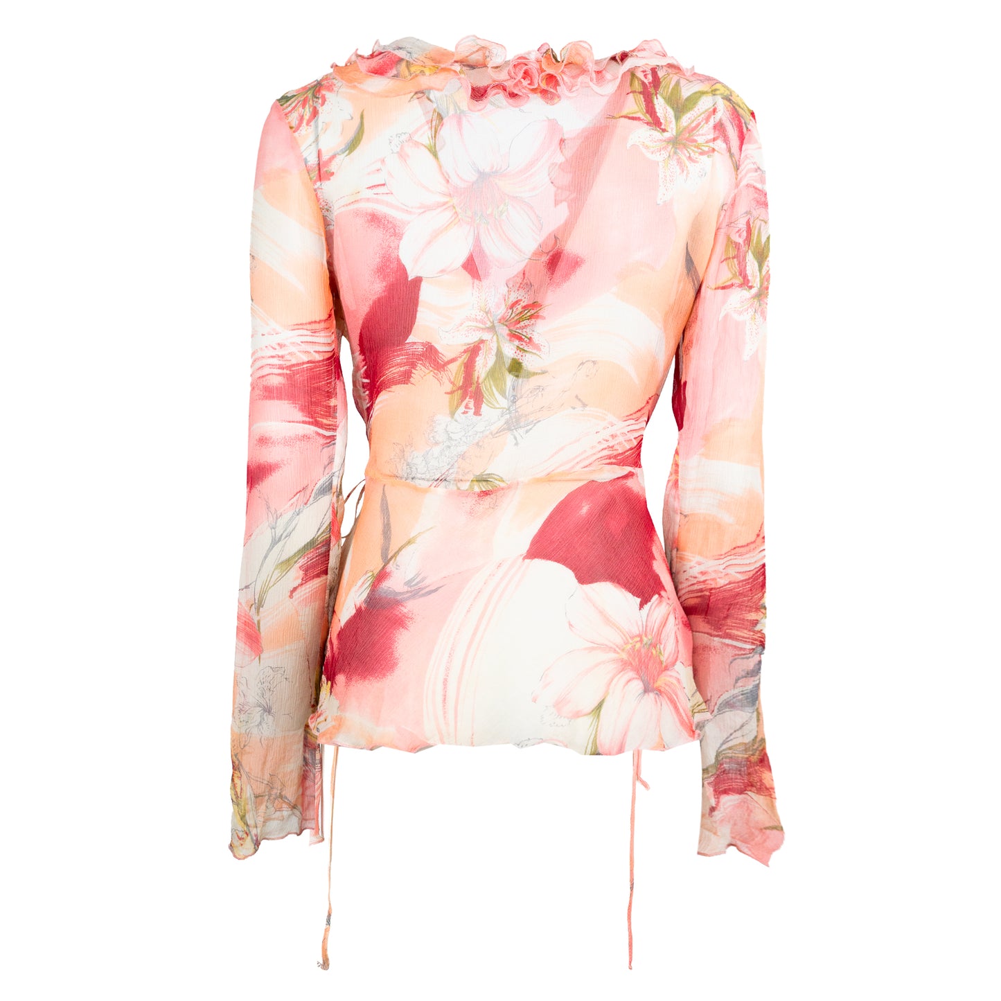 SS 2004 Silk Floral Blouse