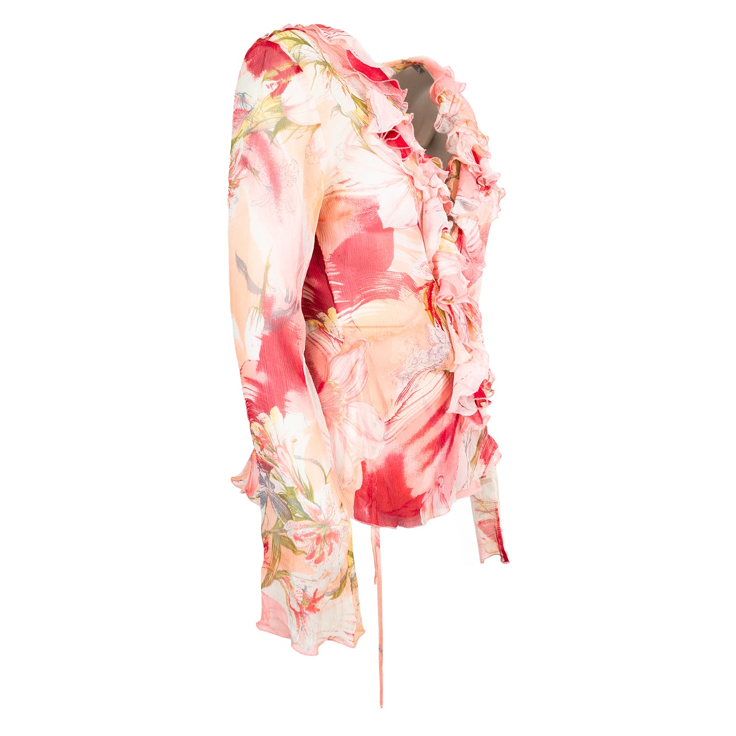 SS 2004 Silk Floral Blouse