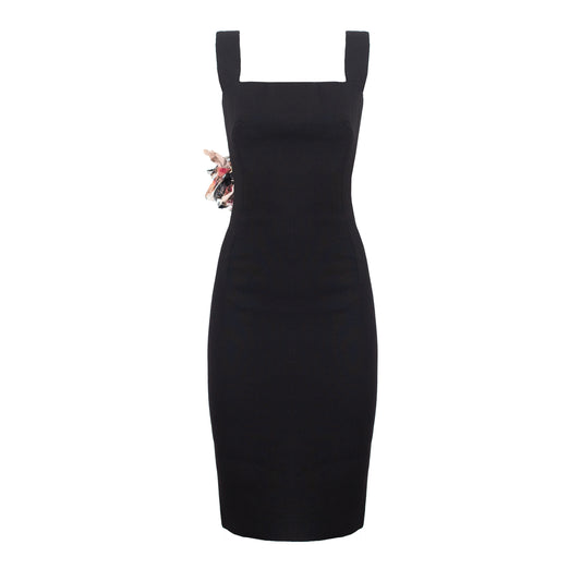 FW 1998 Dress with Flower Pin