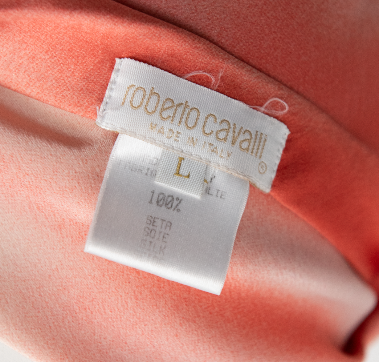 SS 2001 Coral Silk Set